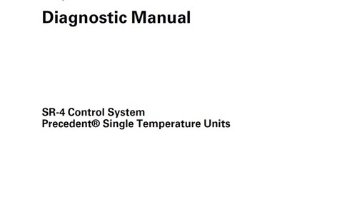 Product picture Thermo King Precedent S600 S700 SrR-4 Diagnosis Manual